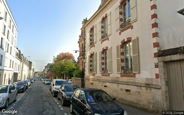 Façade : 22 rue de Brizeux, Rennes